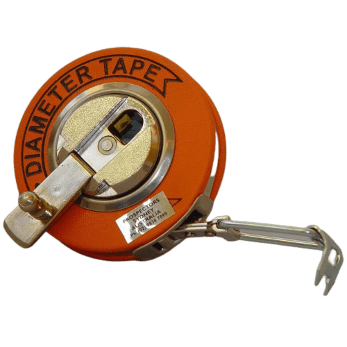 Richter 5 Metre Steel Diameter Tape - prospectors.com.au