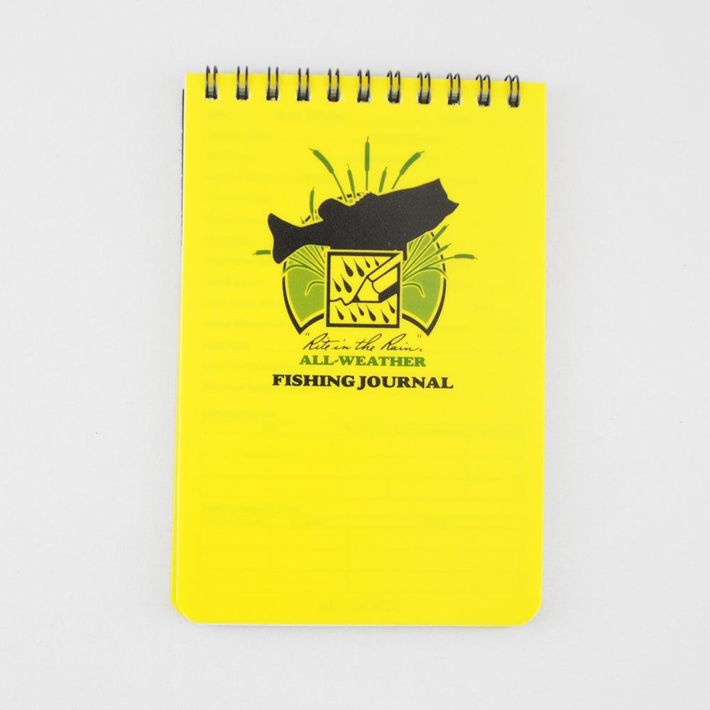 Rite in the Rain 1731, All Weather Fishing Journal Polydura, 102mm x 152mm - Discontinued - prospectors.com.au