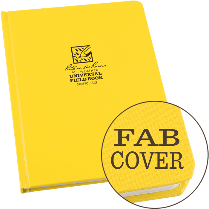 Rite in the Rain 370F- LG - All Weather Universal Field Book-Large - prospectors.com.au