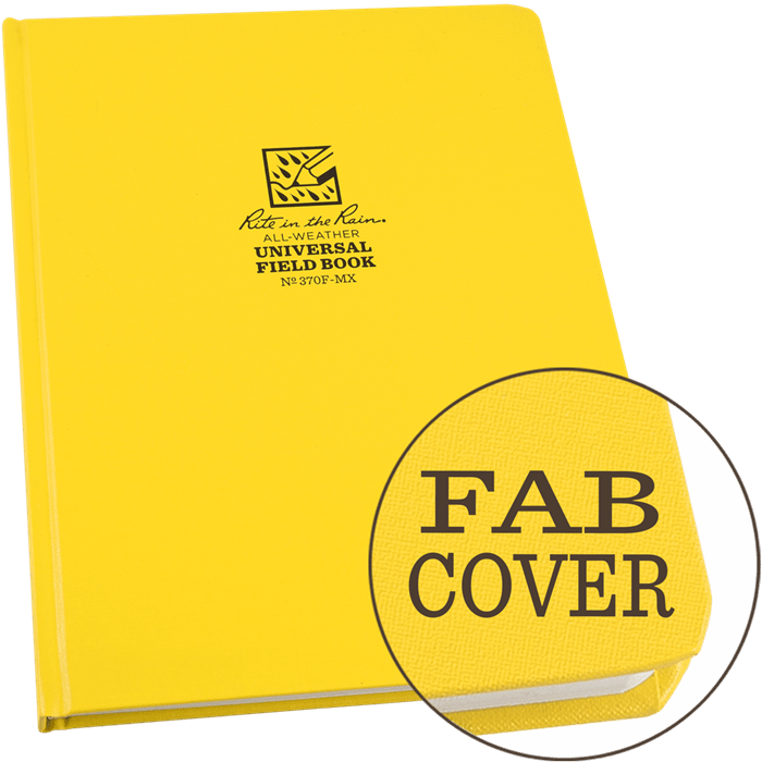 Rite in the Rain 370F-MX MaxiAll Weather Universal Field Book | 222mm x 286mm - prospectors.com.au