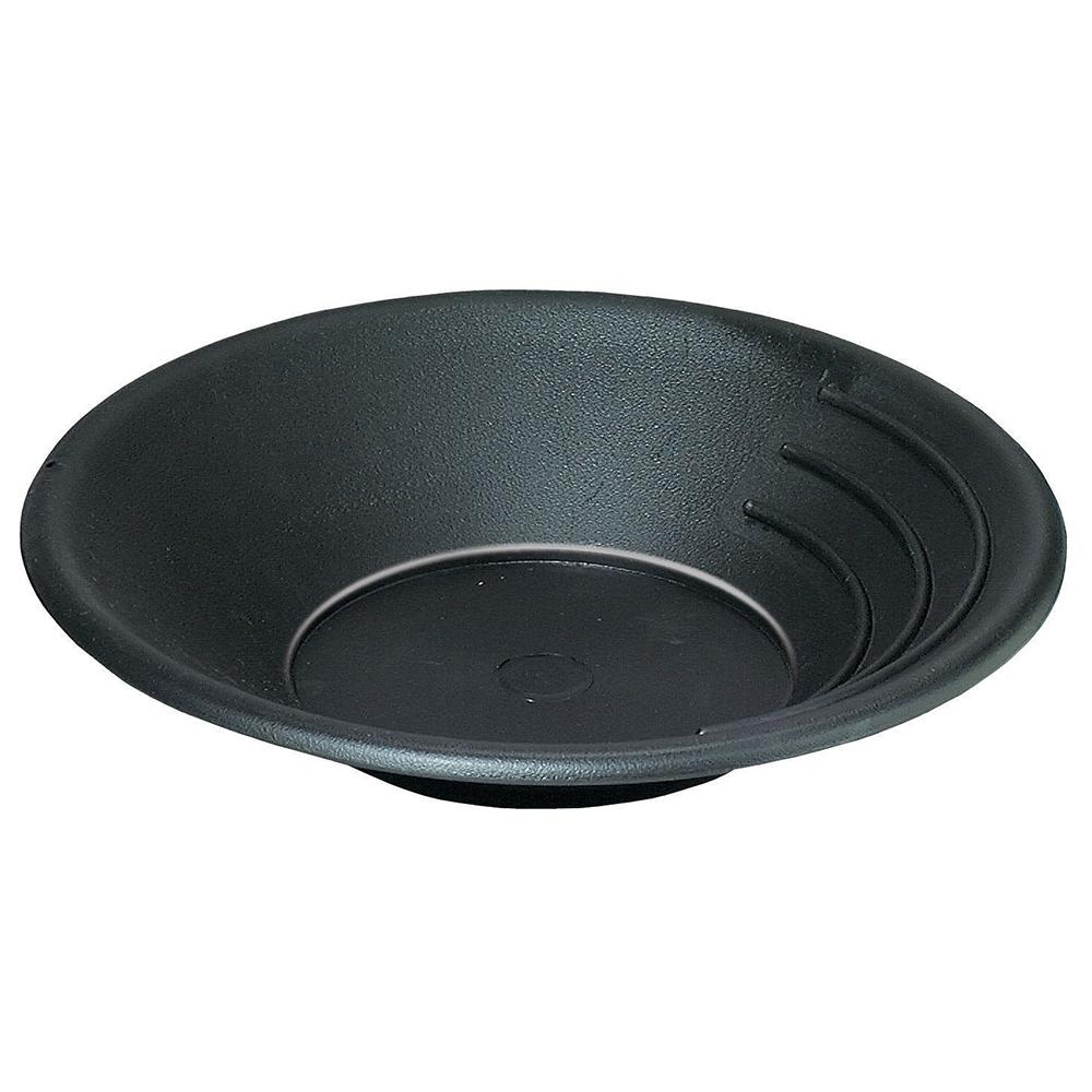 Estwing 350mm Black Plastic Gold Pan - BP14 - prospectors.com.au