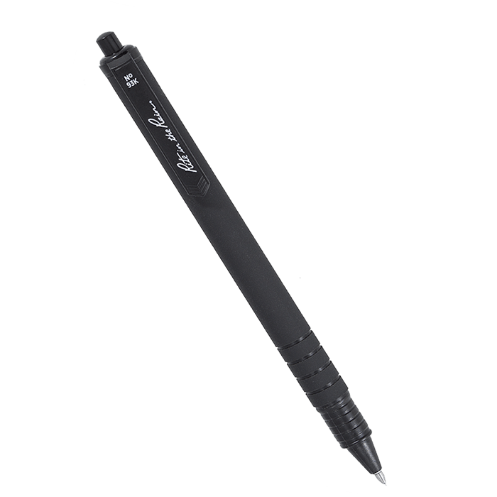 RITR-93K All-Weather Durable Clicker Pen BLACK Ink - prospectors.com.au