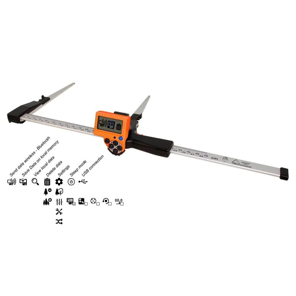 Haglof Sweden MD II+ Digital Tree Caliper - Features