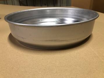 Prospectors Aluminiumtablett, 230 mm Durchmesser