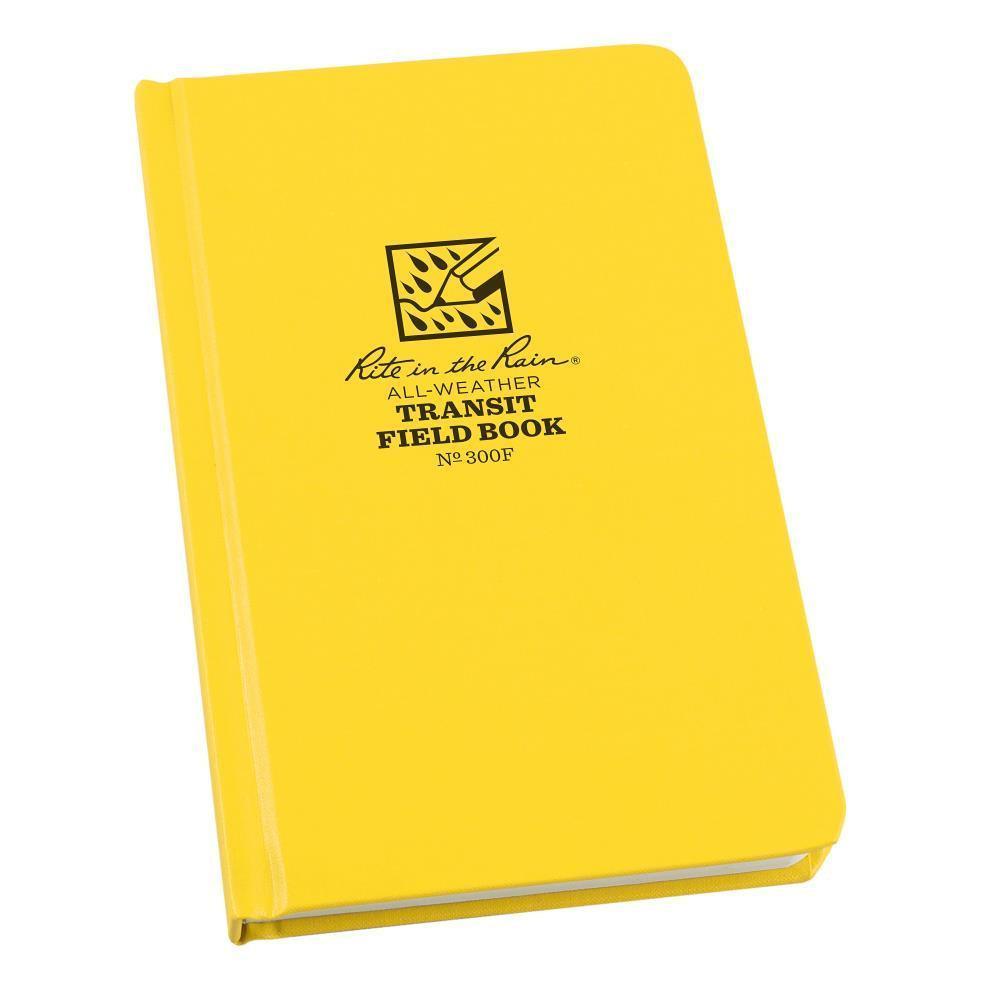 Rite in the Rain 300F, All Weather Transit Fabrikoid Field Book, 120mm x 190mm - prospectors.com.au
