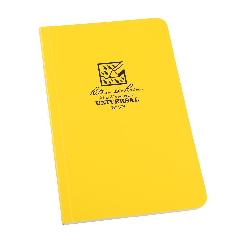 Rite in the Rain 374, All Weather Universal Field-Flex Field Book, 117mm x 184mm - prospectors.com.au