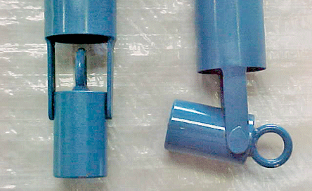Dormer Sludger or Bailer Swivel top type for Rope & Rod Connections 1.0m Painted Steel