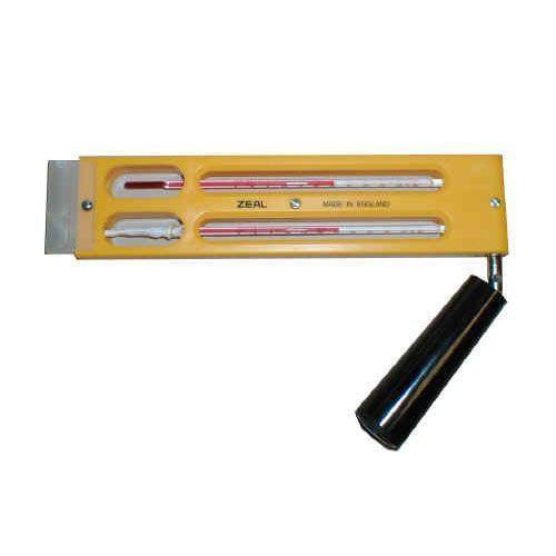 Spirit Filled Whirling Hygrometer Model P2528 - prospectors.com.au