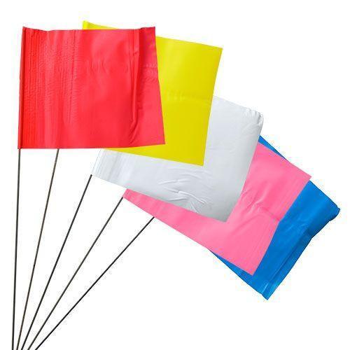 Presco Wire Stake Flags - 100 Flags - prospectors.com.au