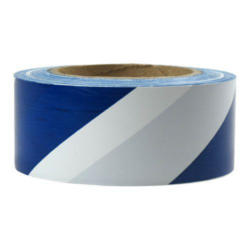 Presco Striped Barricade Tape - 50mm x 91m Long - prospectors.com.au