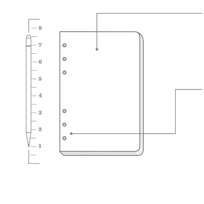 Rite in the Rain 352, All-weather Field Loose Leaf Sheets, 117mm x 177mm