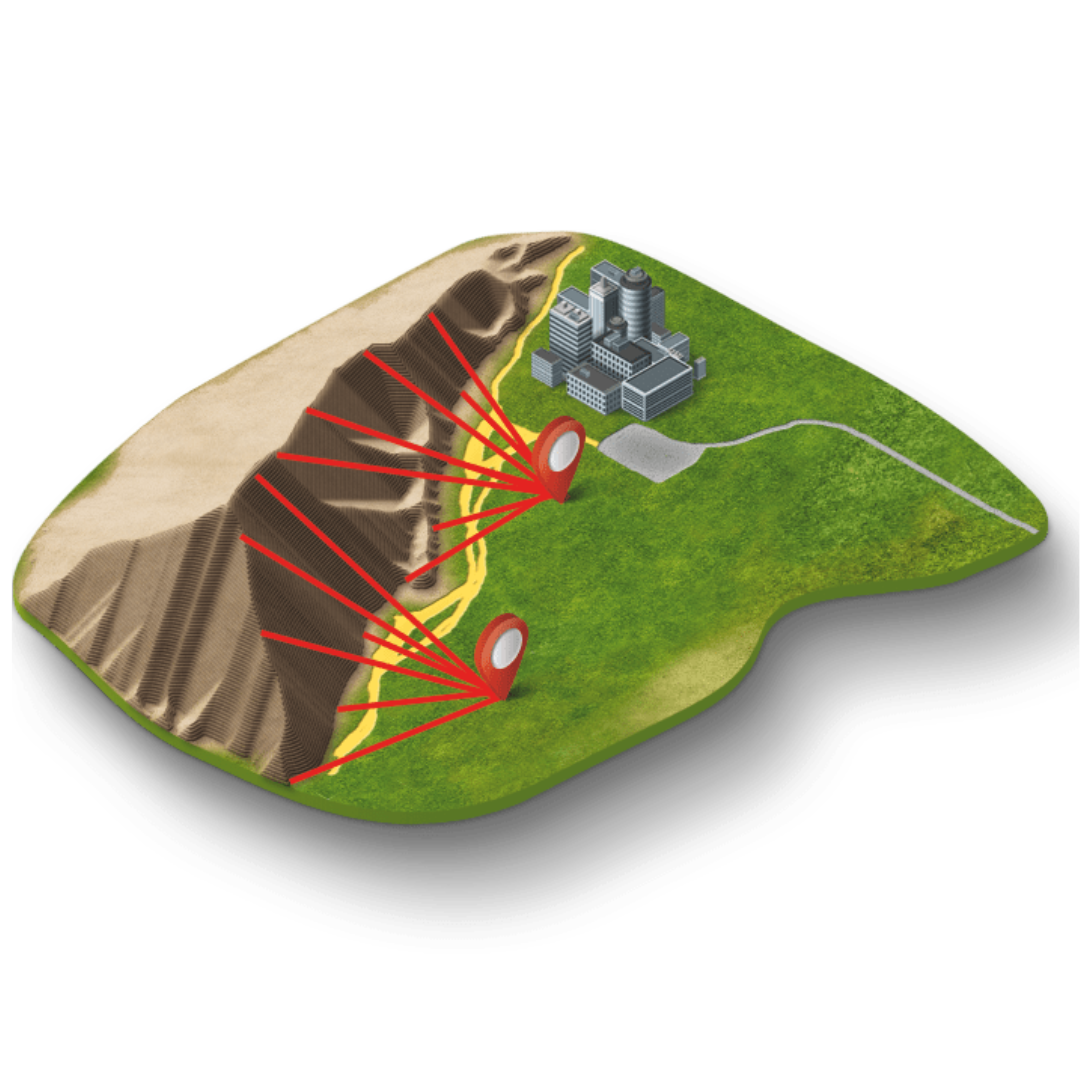  Haglof Sweden Laser Geo 2 - Map Gravel or Woodchip Piles