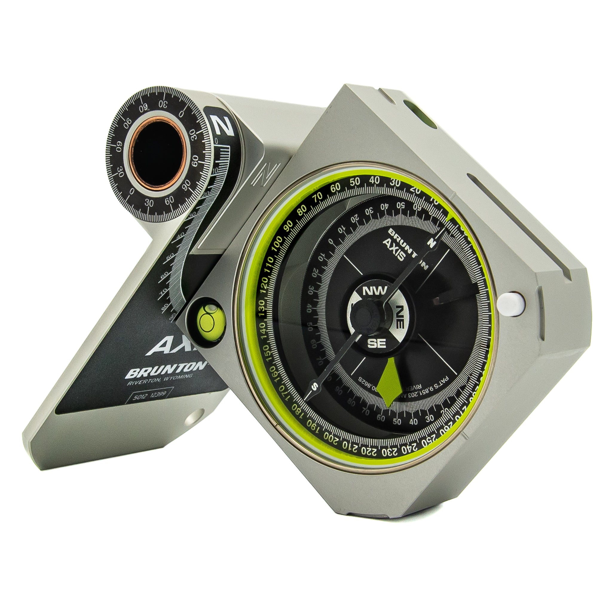 Brunton Axis Transit Compass Silver