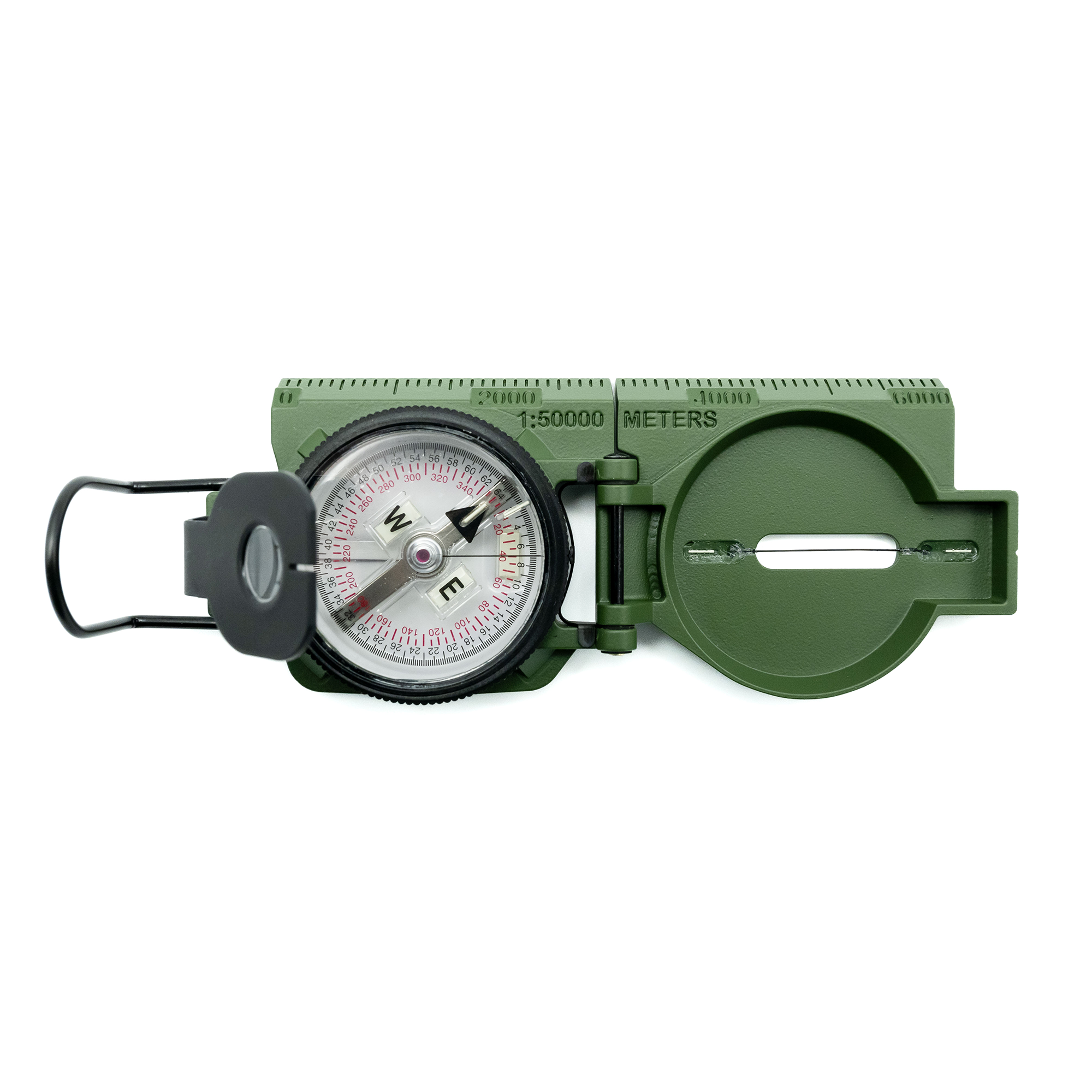 Brunton H-3 Tritium Lensatic Compass Open
