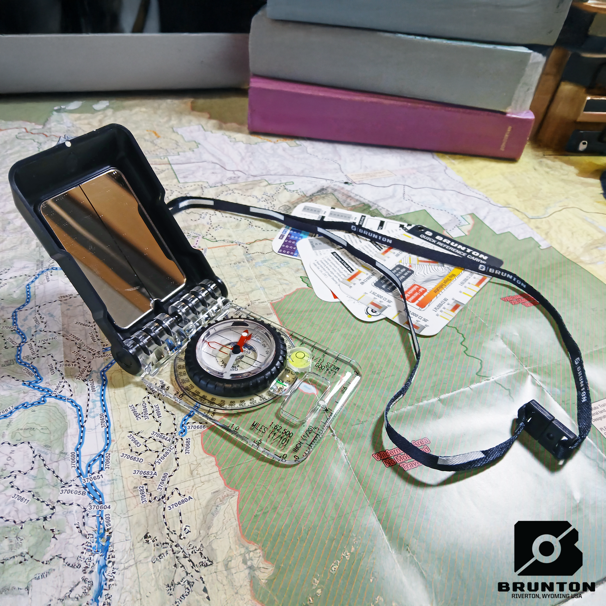 Brunton TRUARC 15 Glow Compass with Clinometer Still Life