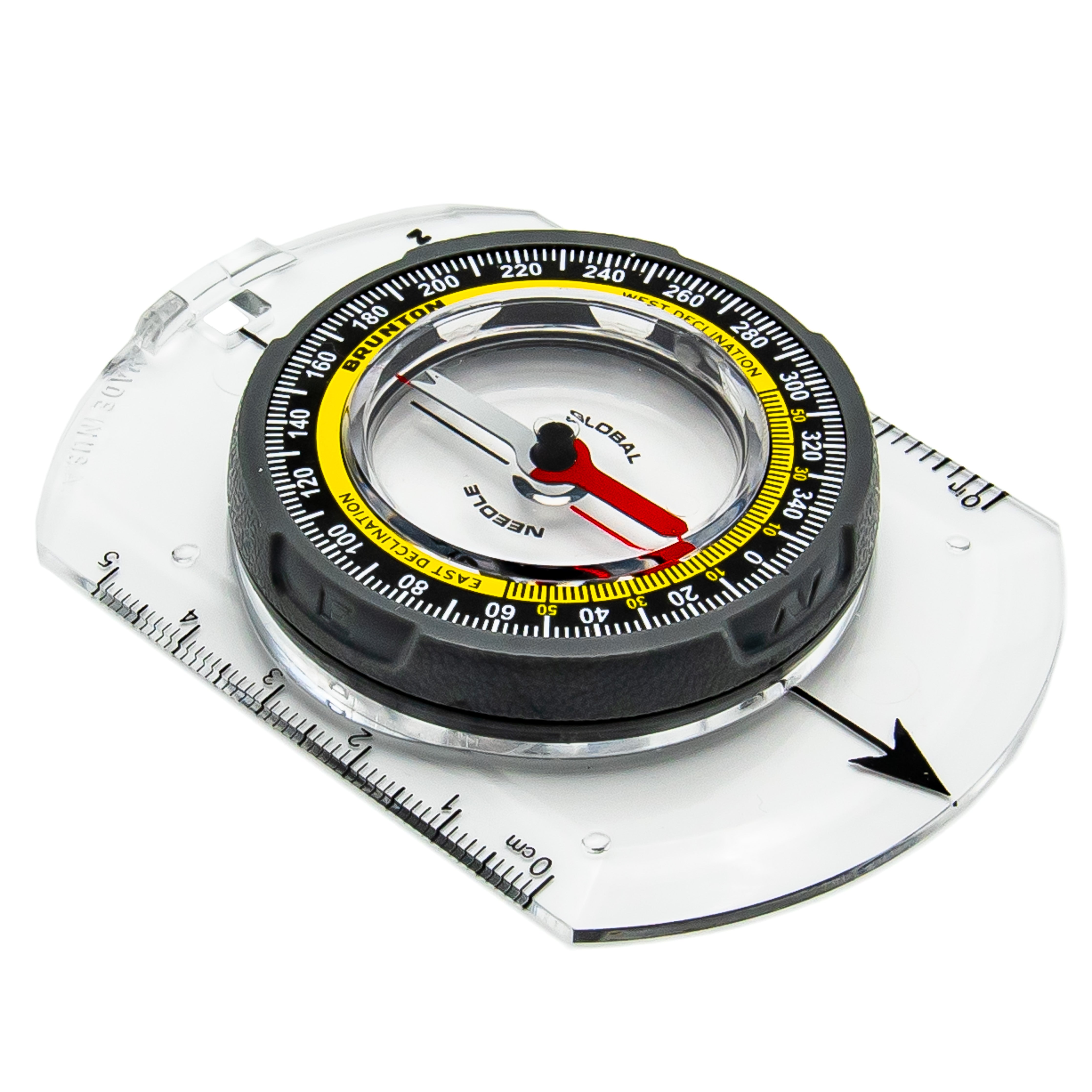 Brunton TruArc 3 Global Compass Close Up