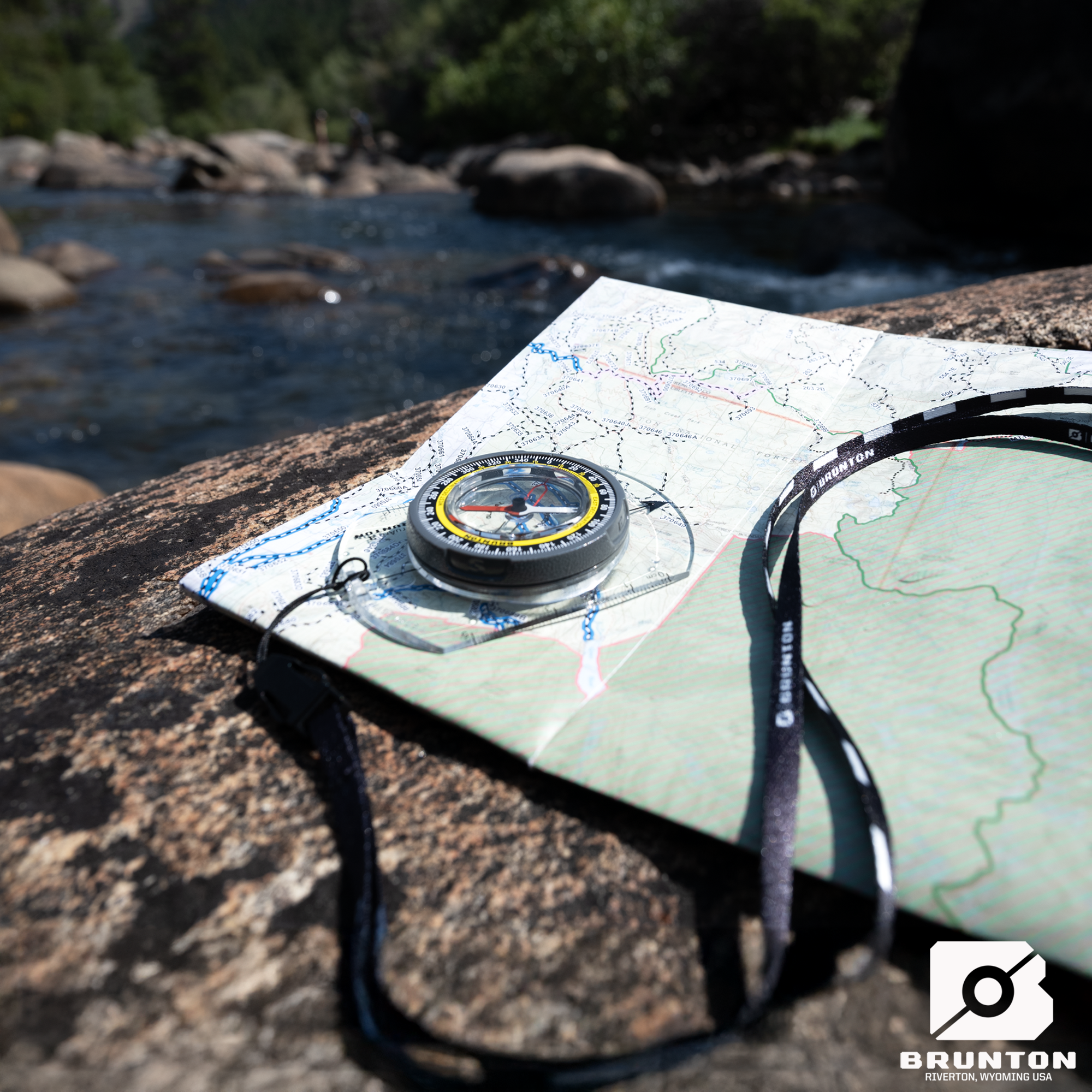 Brunton TruArc 3 Global Compass Map