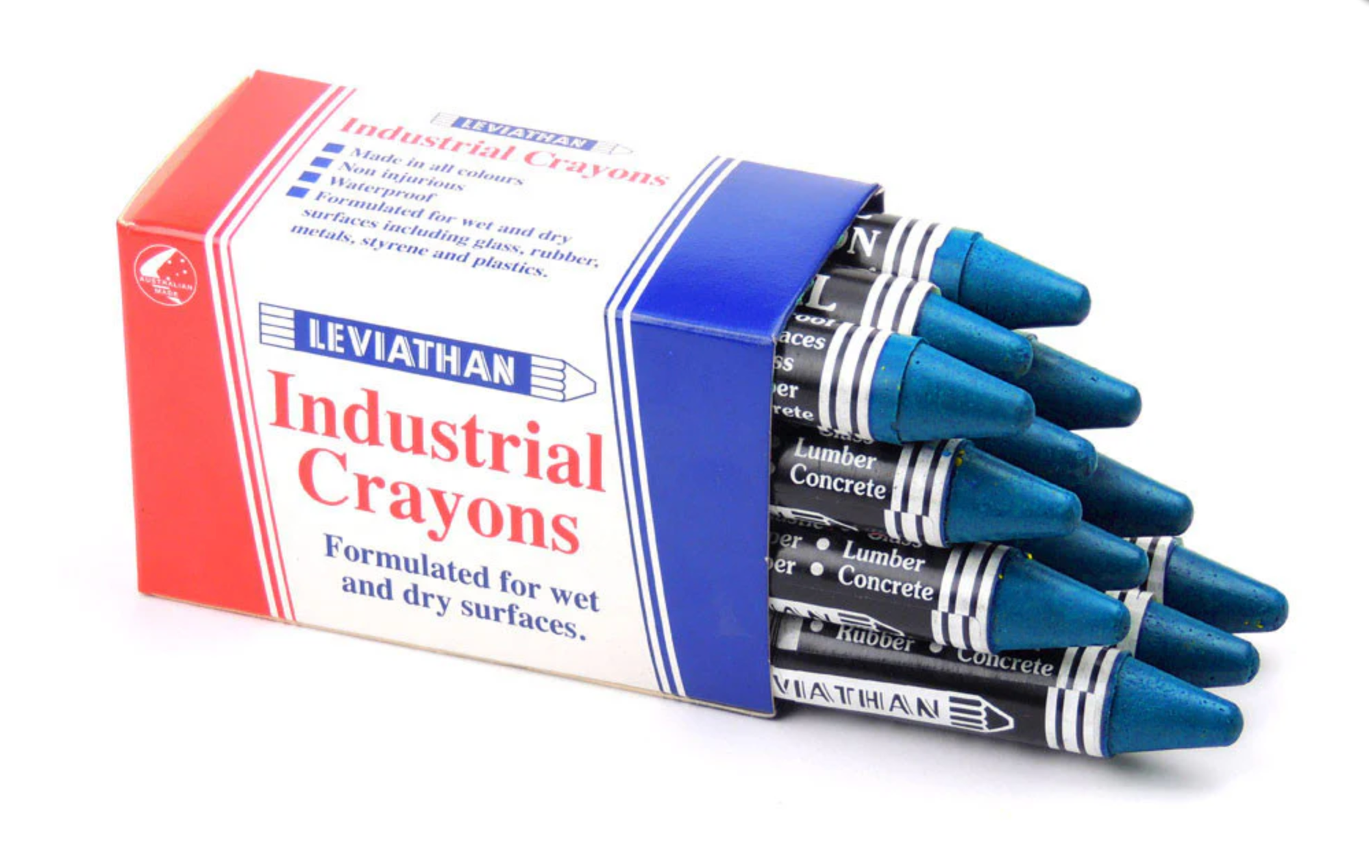 Crayons industriels Léviathan - 12 Pk