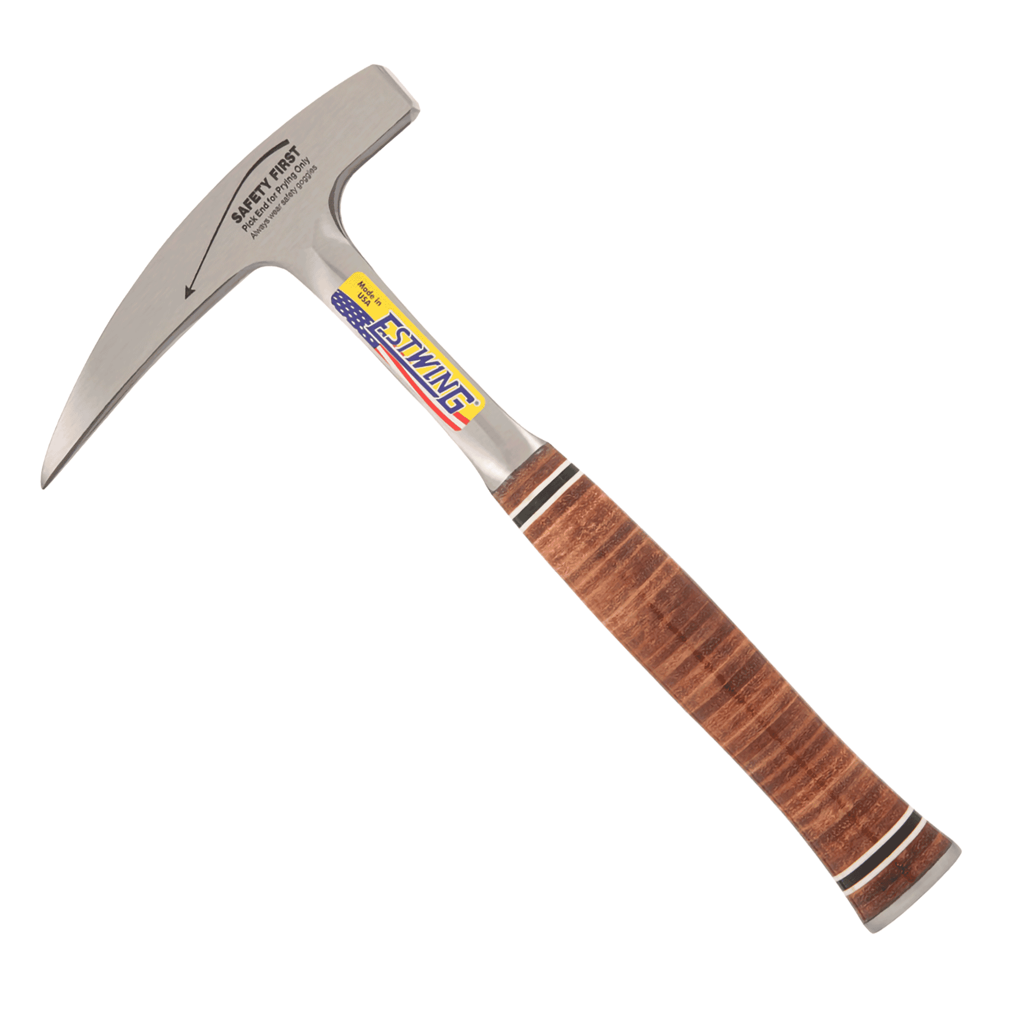 Estwing 22oz Geological Rock Pick with Leather Grip E30
