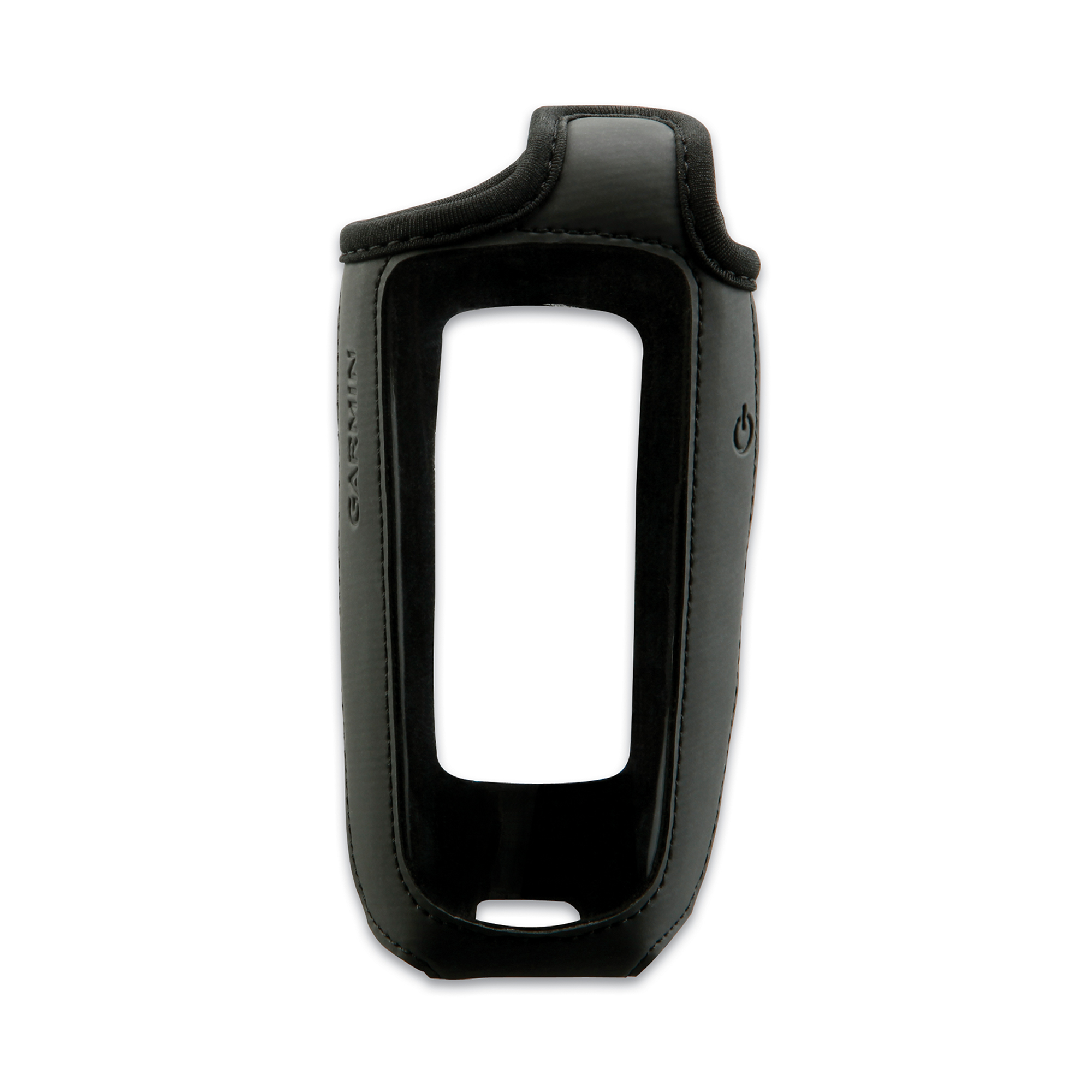 A black slip case designed for a Garmin GPSMAP