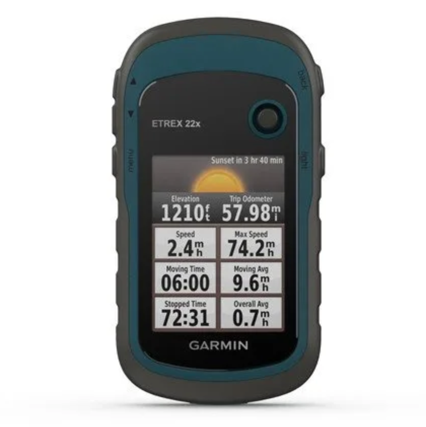 Garmin Etrex 22x Screen