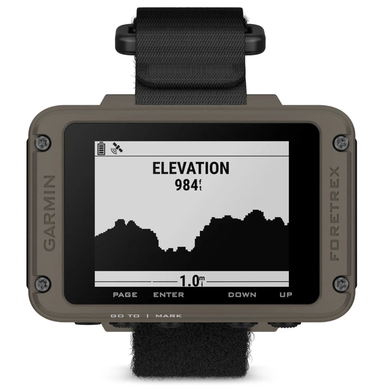 Garmin Foretrex 901 Ballistic Edition Wrist Mounted GPS Navigator - Altimeter