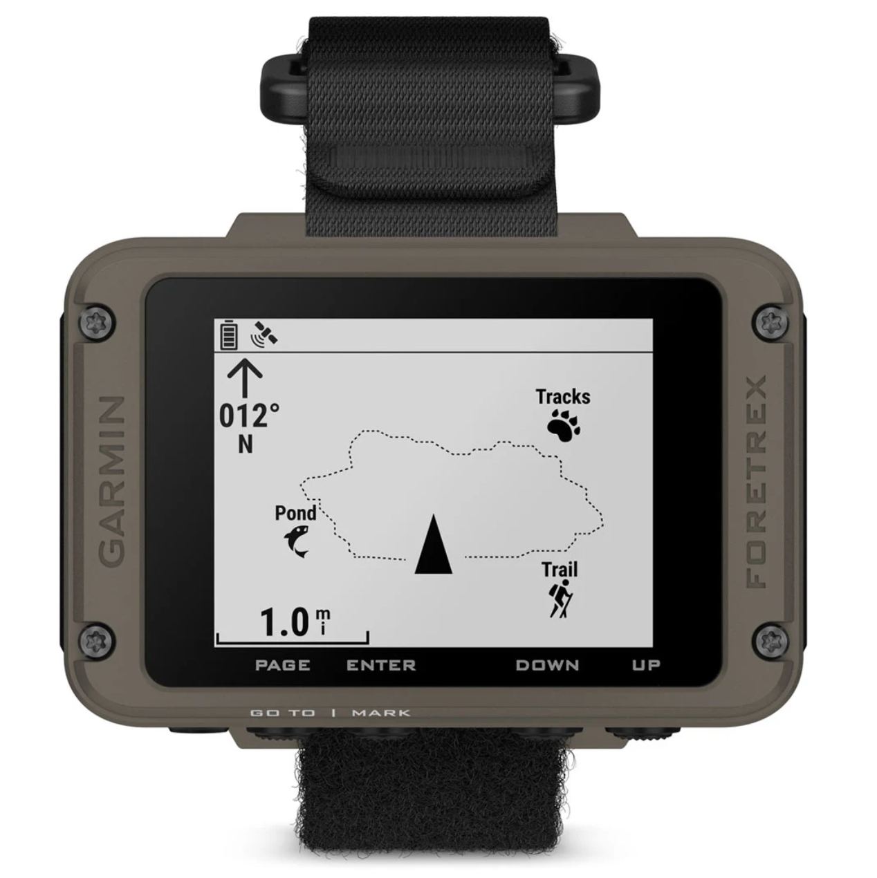 Garmin Foretrex 901 Ballistic Edition Wrist Mounted GPS Navigator - Track Log