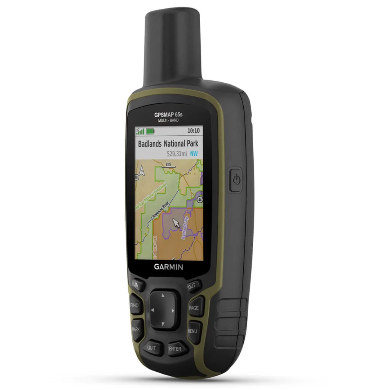 Garmin GPSMAP 65s Handheld Hiking GPS with Topographic Maps - Mapping