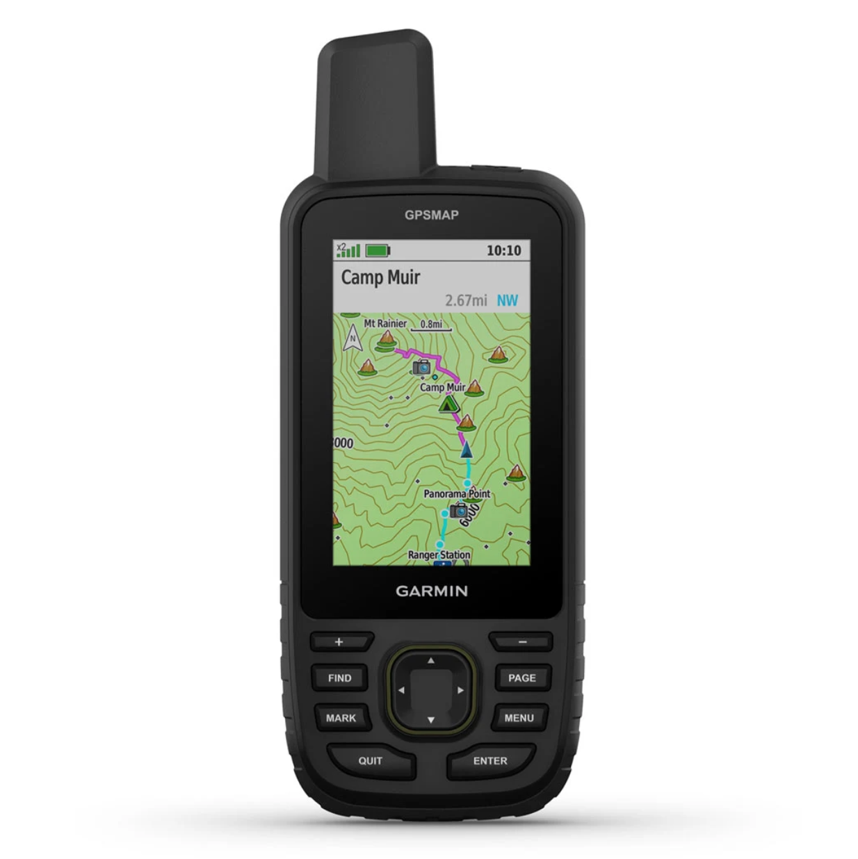 Garmin GPSMAP 67 Handheld Hiking GPS with Topographic Maps