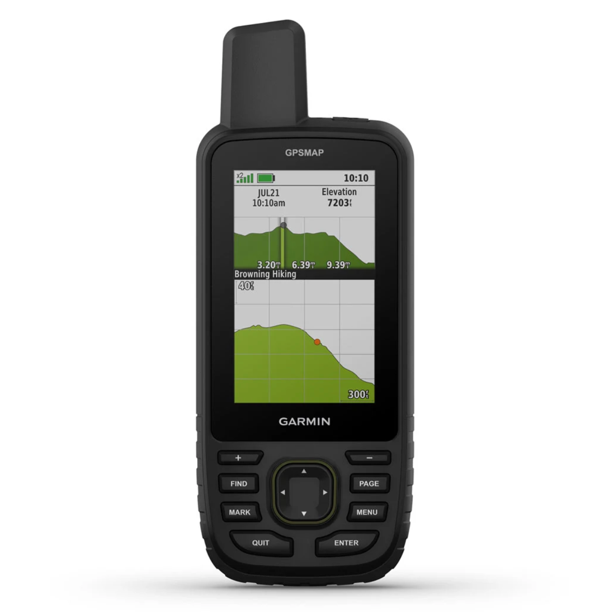 Garmin GPSMAP 67 Handheld Hiking GPS with Topographic Maps - Altimeter