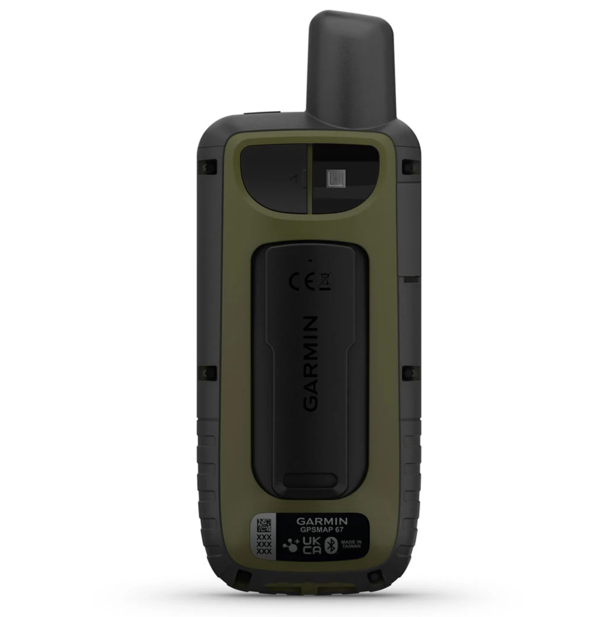 Garmin GPSMAP 67 Handheld Hiking GPS with Topographic Maps - Rear View