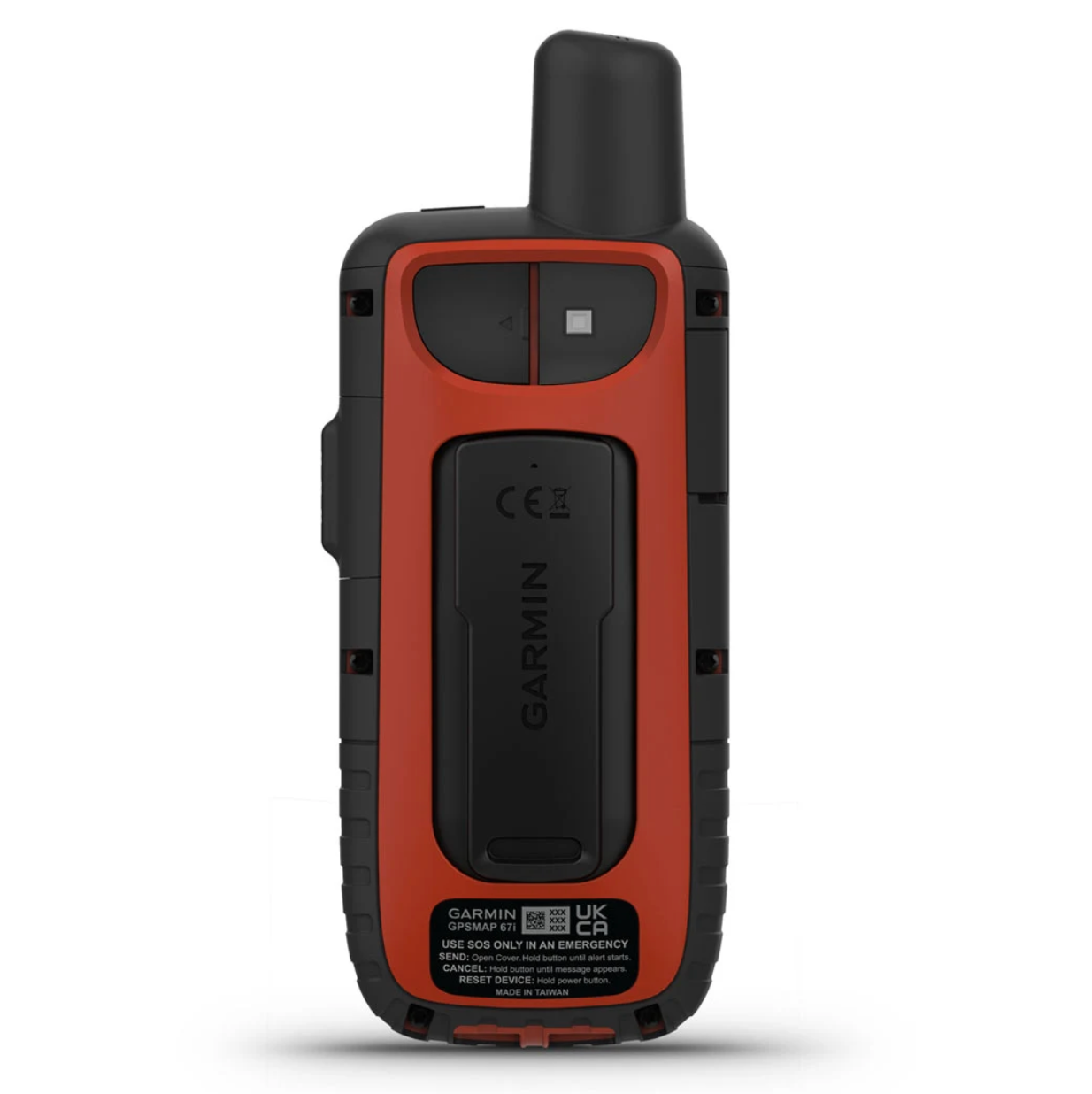 Garmin GPSMAP 67i Handheld Hiking GPS with InReach - Rear View