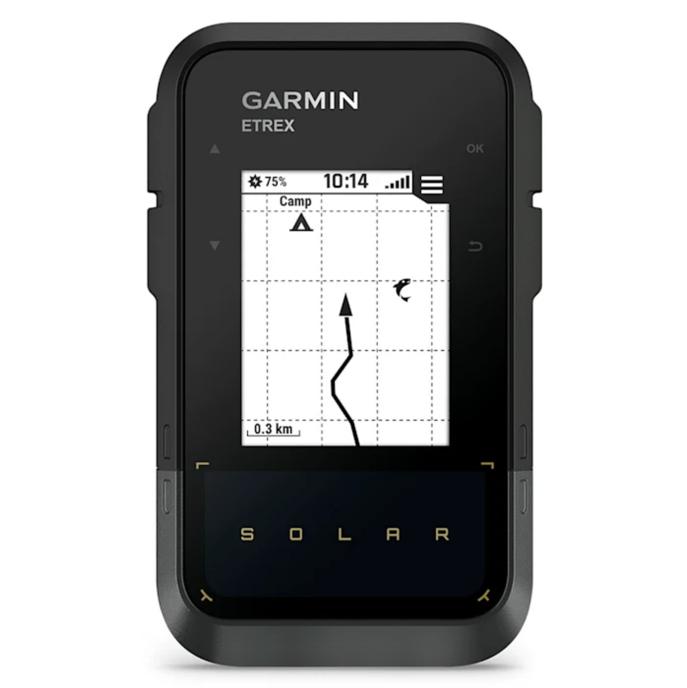 Garmin eTrex Solar Handheld Hiking GPS - Navigation Screen