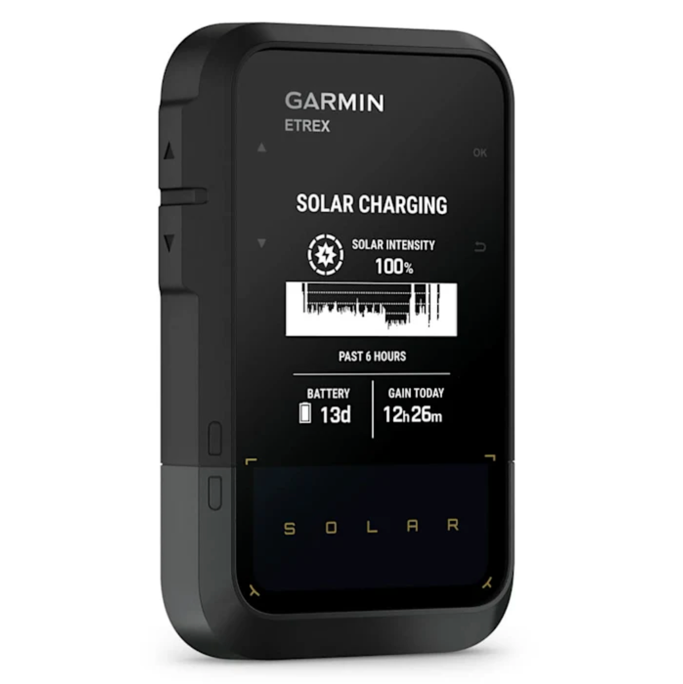 Garmin eTrex Solar Handheld Hiking GPS - Solar Menu