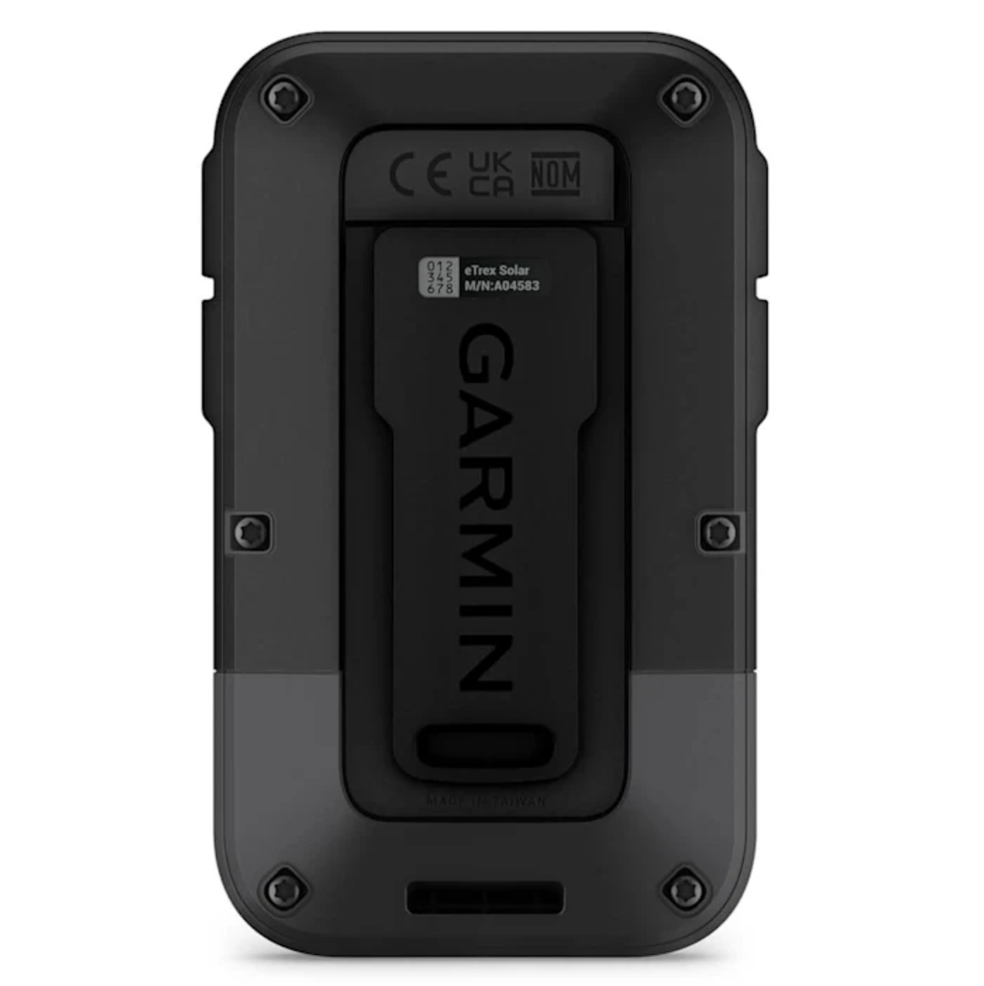 Garmin eTrex Solar Handheld Hiking GPS Rear View