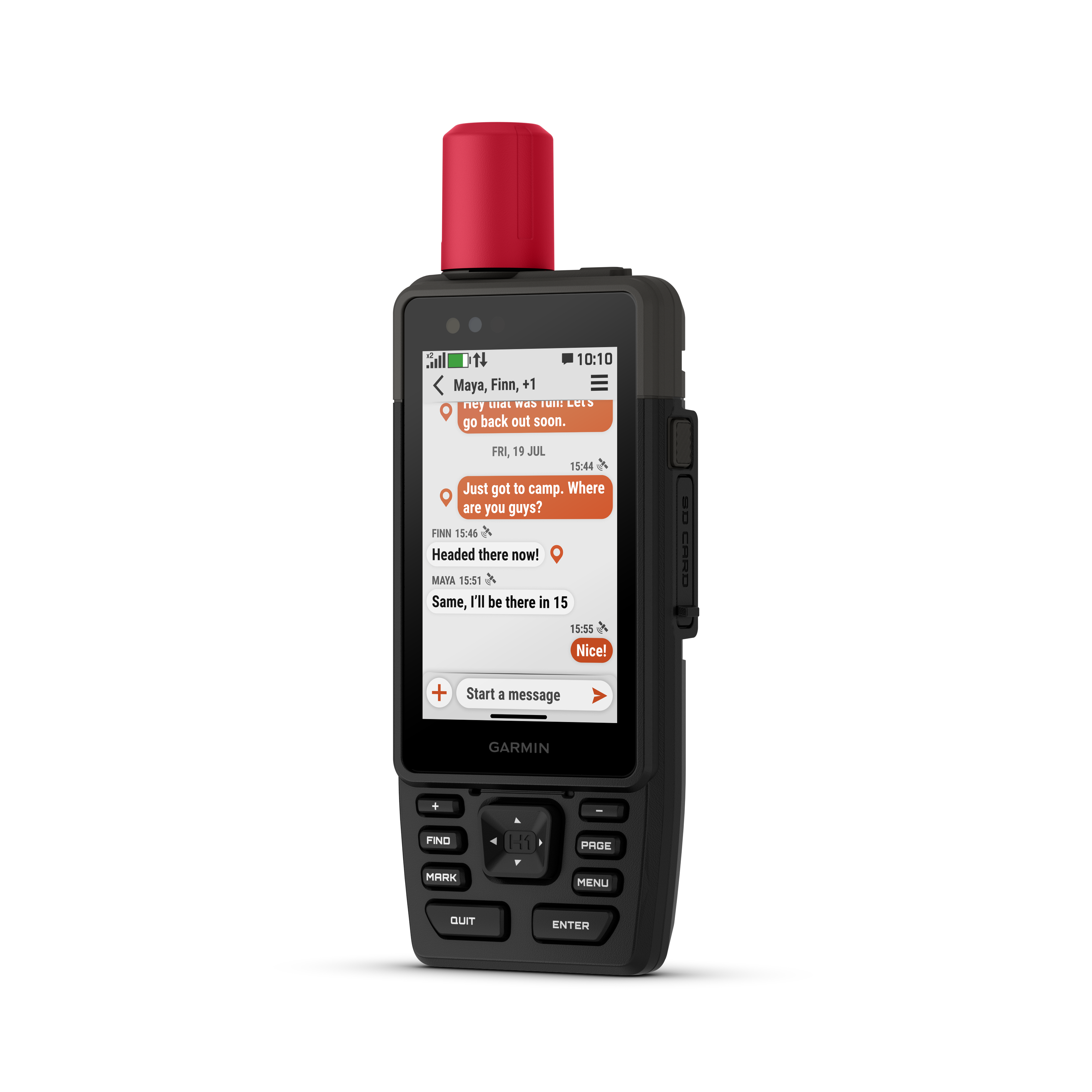 Garmin GPSMAP H1i Plus - Emergency Alert