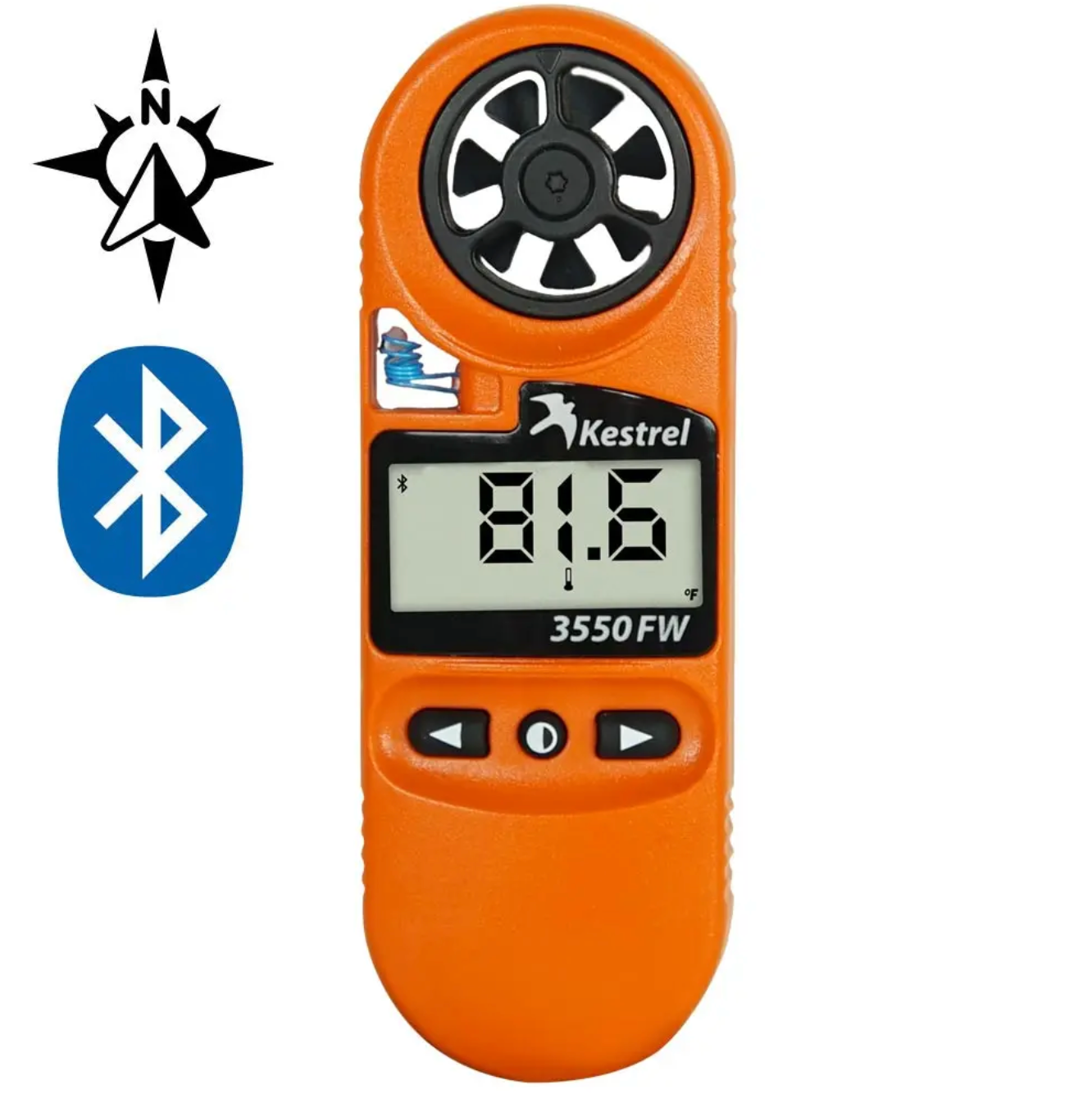 Fire Risk Meter Without Writing Kestrel 3550FW Fire Weather Meter with Bluetooth