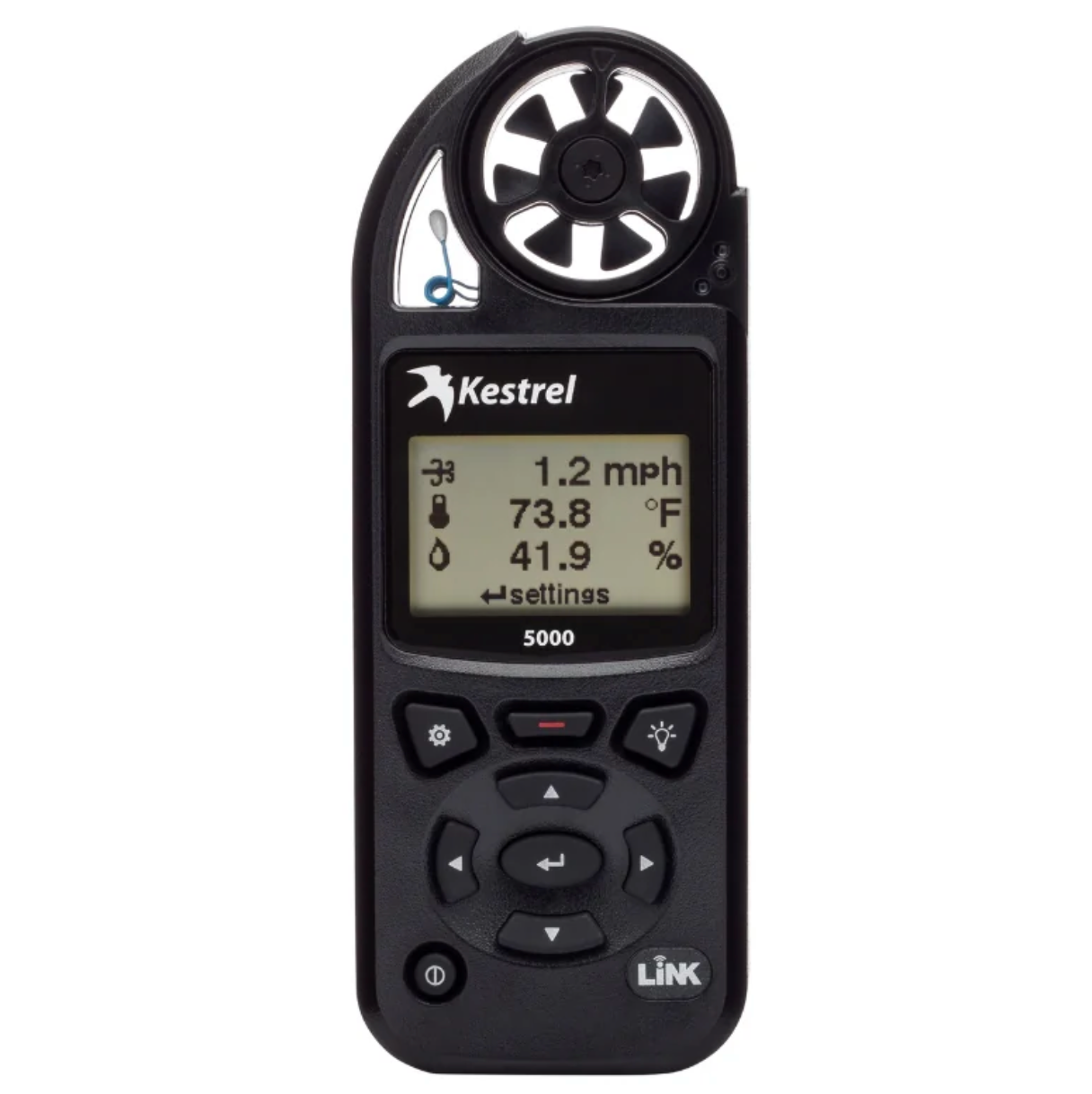 Kestrel 5000 Environmental Weather Station Display with Link