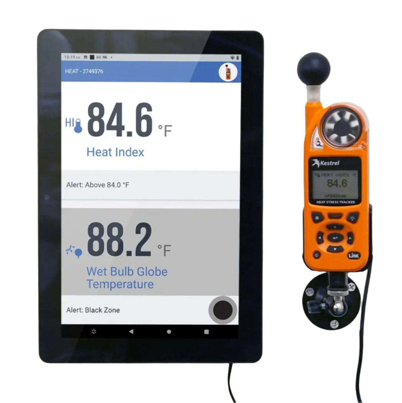 Kestrel Heat Stress Monitoring System