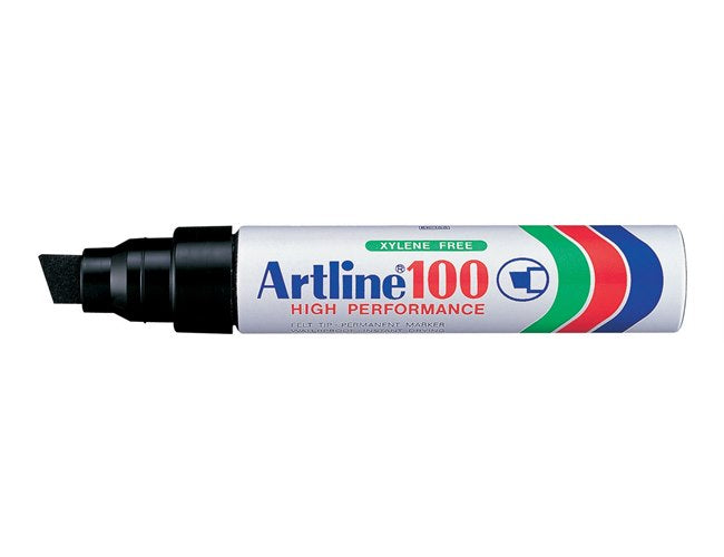 Artline 100 Permanent Marker Black