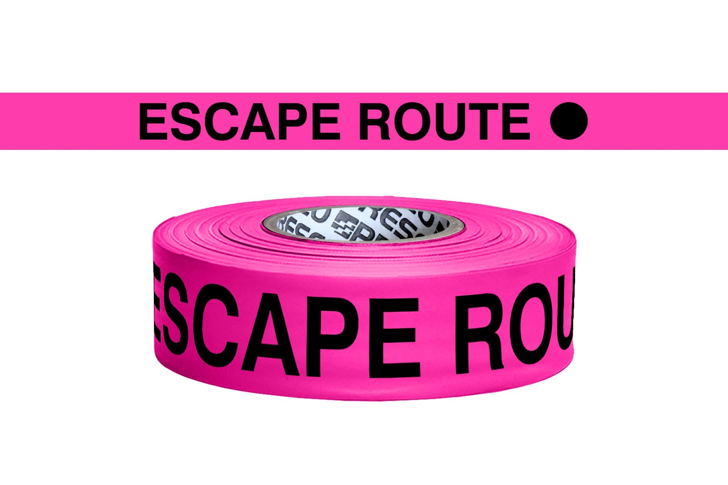 Presco Printed Flagging Tape - Escape Route