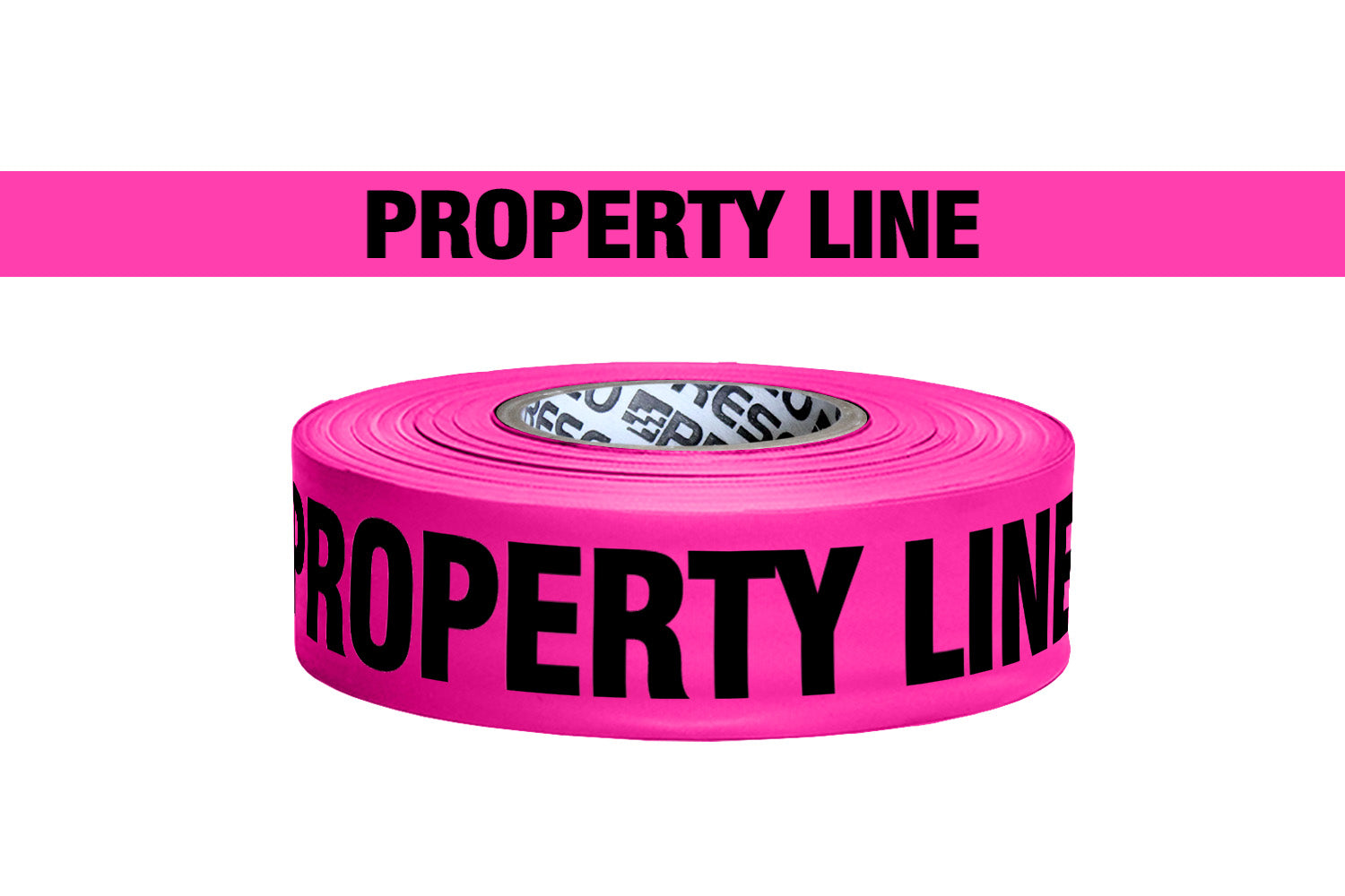 Presco Printed Flagging Tape - Property Line