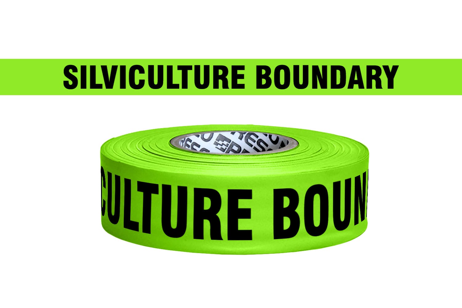 Presco Printed Flagging Tape - Silviculture Boundary