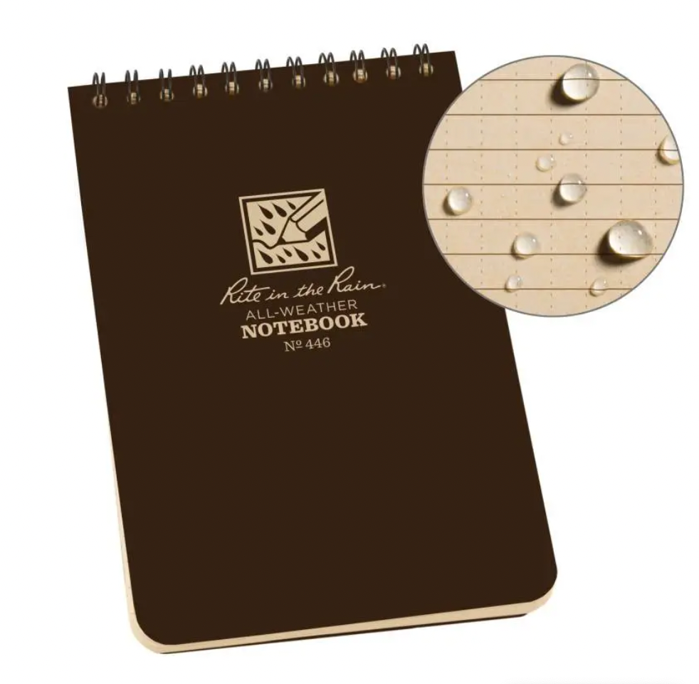Rite in the Rain 146, Notebook Polydura Universal Segala Cuaca, 105mm x 152mm