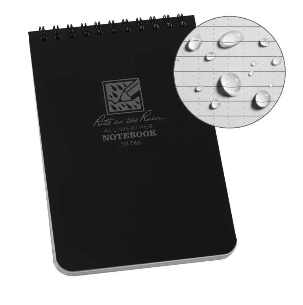 Rite in the Rain 146, Notebook Polydura Universal Segala Cuaca, 105mm x 152mm
