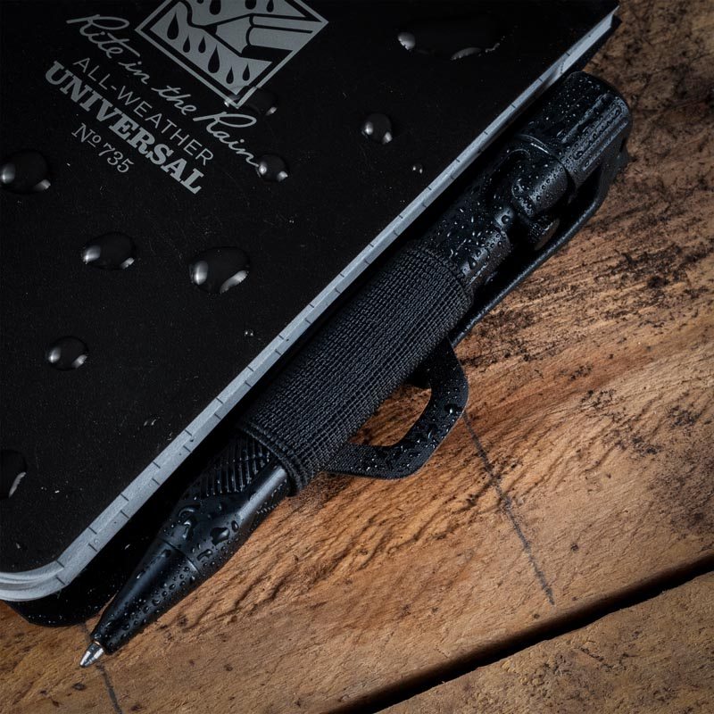 Rite in the Rain Monsoon Pen Holster - 2 Pack - No. PH2 - On 3x5" Notebook with Pen