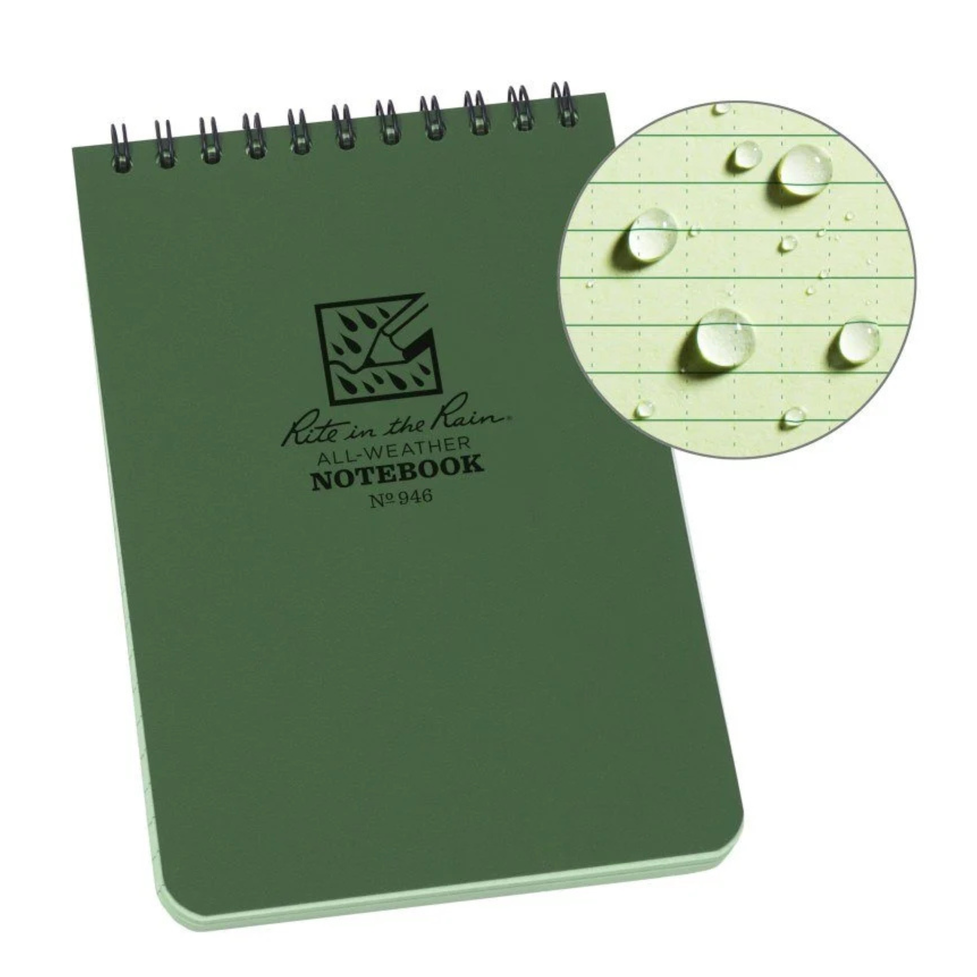 Rite in the Rain Top Spiral Note Book 105mm x 152mm (4" x 6")