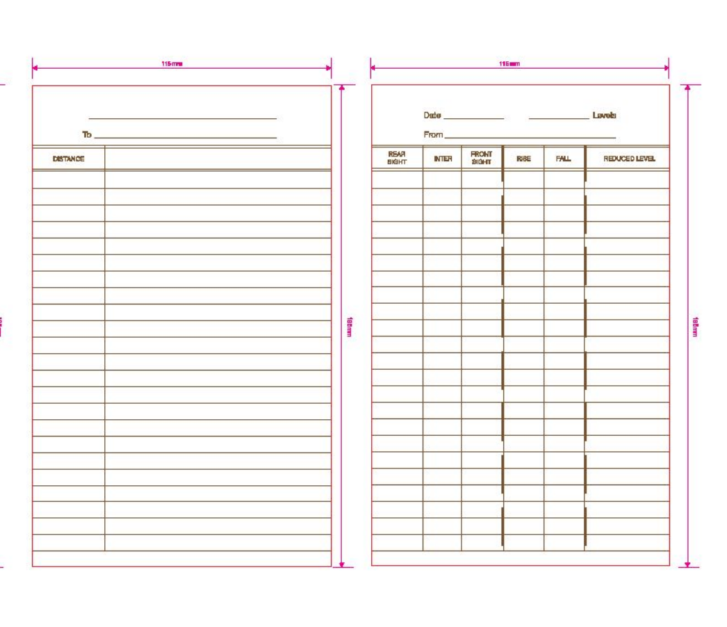 Markrite 100 Rise and Fall Notebook