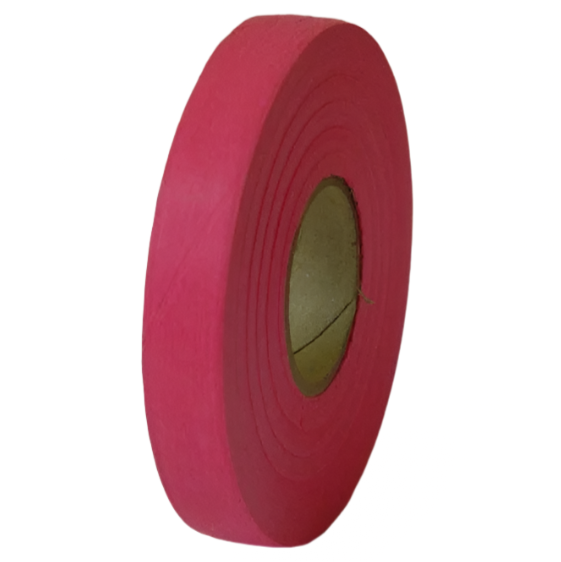 Presco Biodegradable Flagging Tape Pink