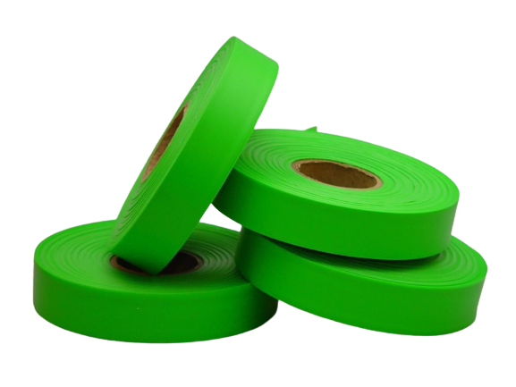 Presco Fluorescent Flagging Tape - 25mm x 100m - Discontinued - ON SALE!